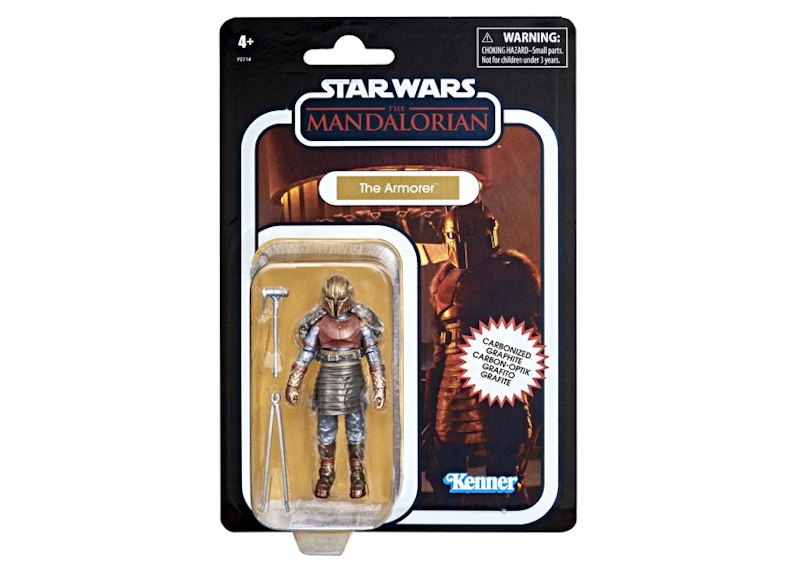 Hasbro Star Wars The Vintage Collection The Mandalorian The Armorer Carbonized Walmart Exclusive Action Figure