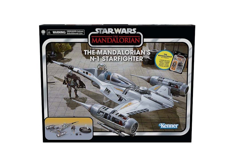 Hasbro Star Wars The Vintage Collection The Mandalorian's N1 Starfighter Action Figure Set