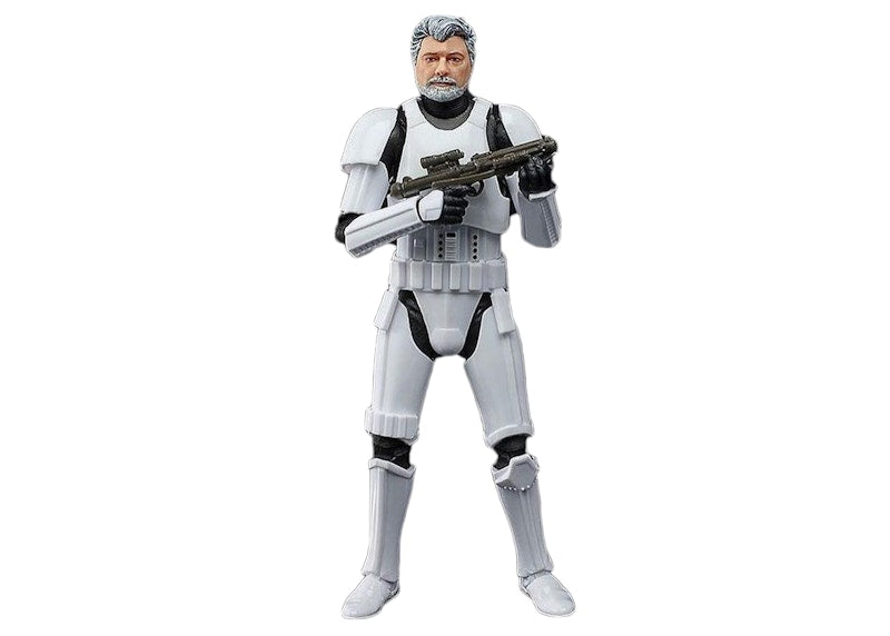 Hasbro Star WarsThe Black Series 50th George Lucas (In Stormtrooper Disguise) Action Figure White
