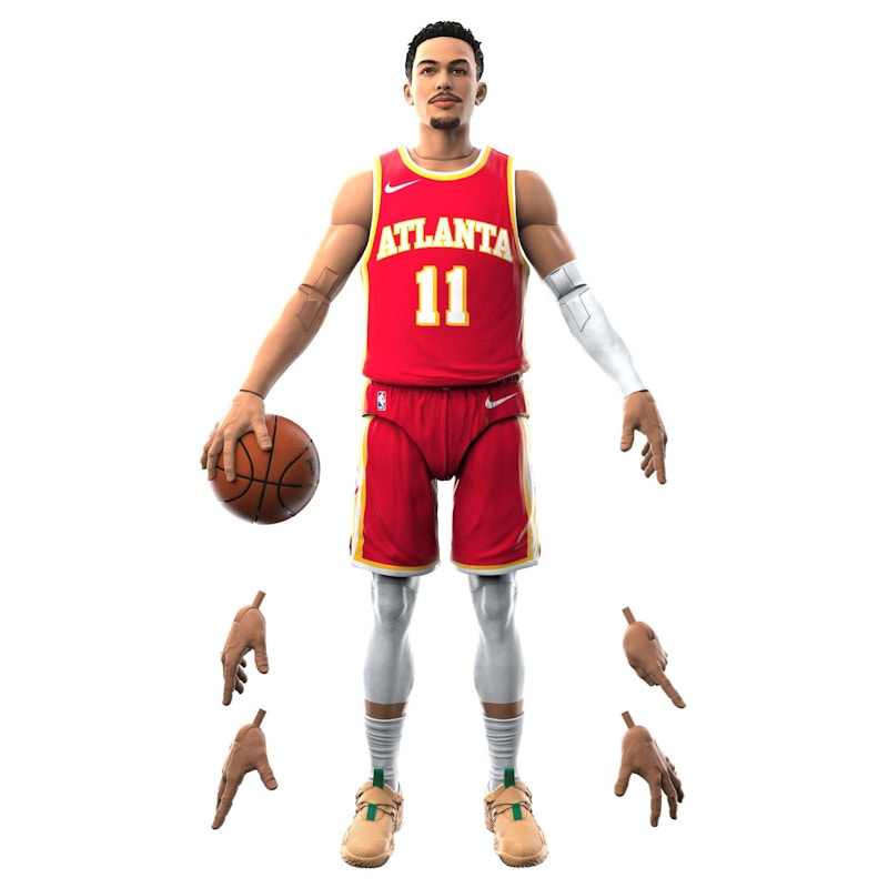 Hasbro Starting Lineup NBA Season 1 Atlanta Hawks Trae Young Action Figure