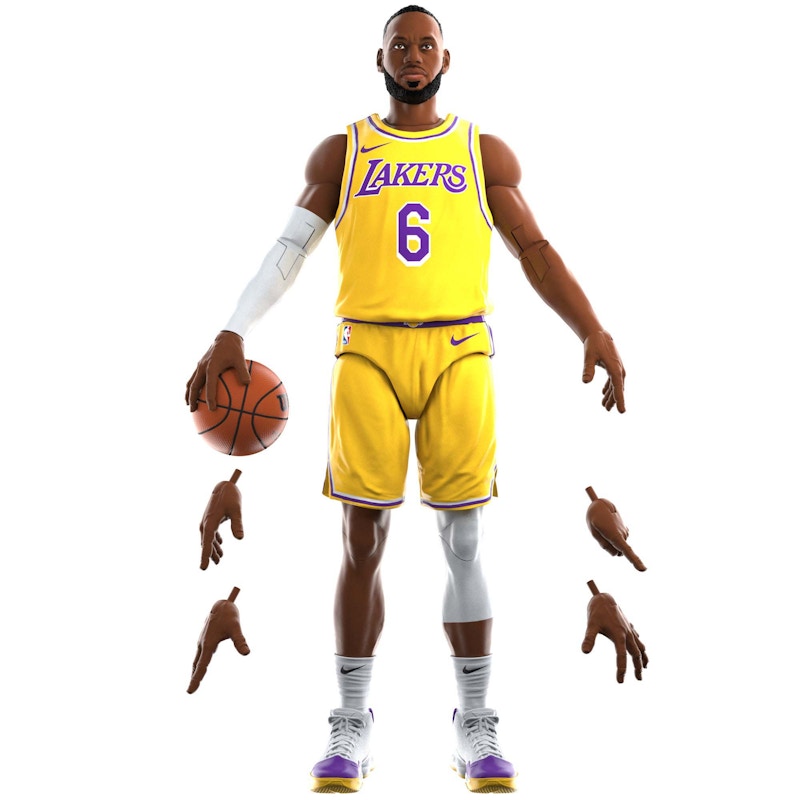 Hasbro Starting Lineup NBA Season 1 Los Angeles Lakers Lebron James Action Figure