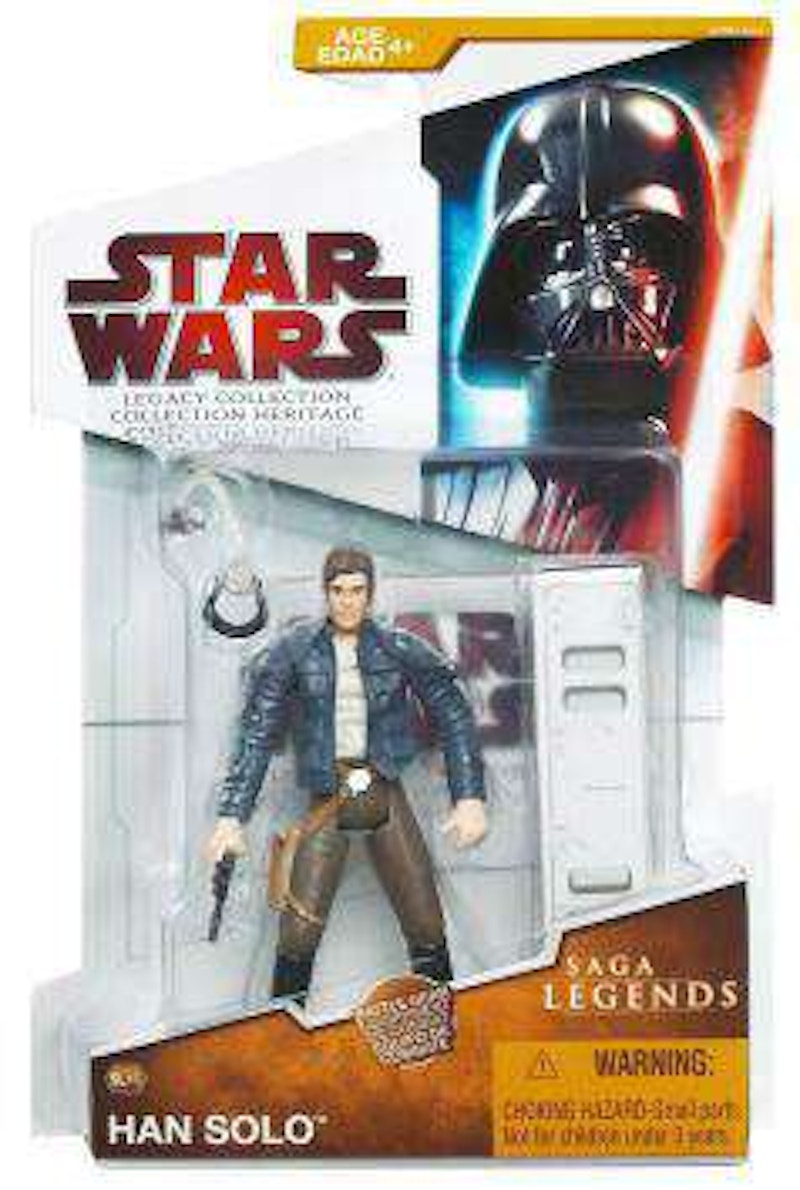 Hasbro Star Wars Legacy Collection Saga Legends Han Solo Asteroid Exploration Action Figure