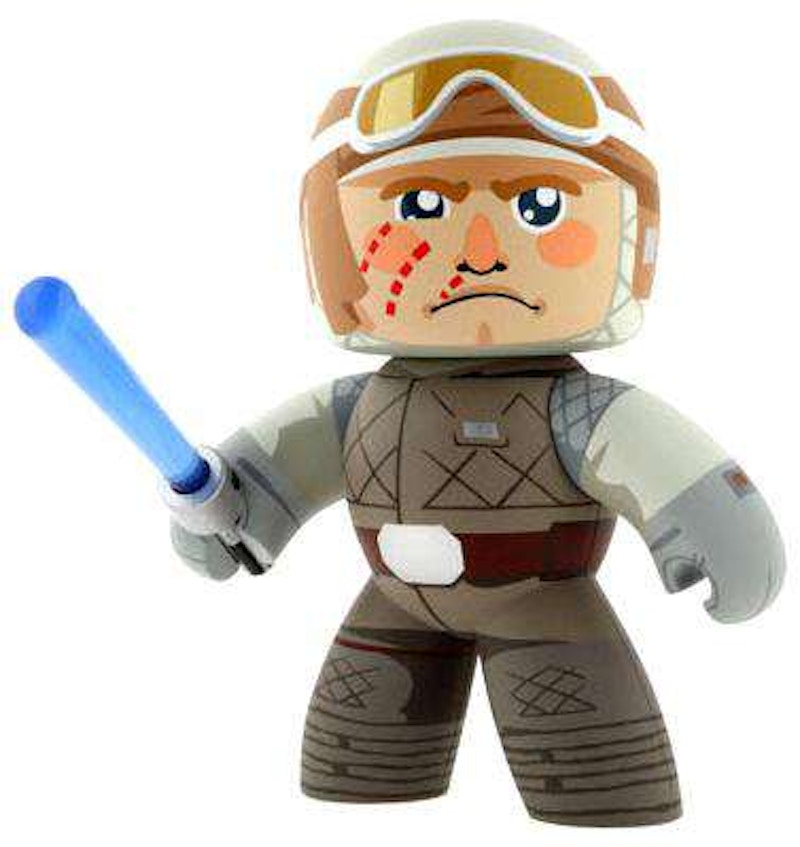 Hasbro Star Wars Mighty Muggs Luke Skywalker Hoth Gear Vinyl Figure
