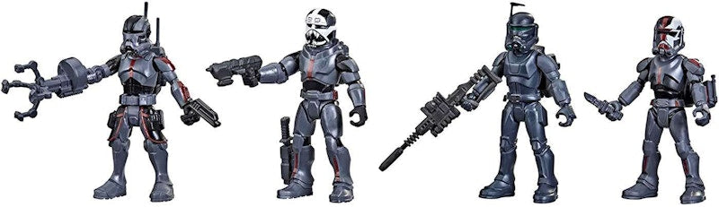 Hasbro Star Wars Mission Fleet Bad Batch Figure (4-Pack)