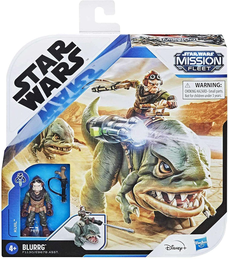 Hasbro Star Wars Mission Fleet Kuiil Blurrg Vehicle & Figure
