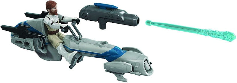 Hasbro Star Wars Mission Fleet Obi Wan Kenobi & BARC Speeder Vehicle & Figure