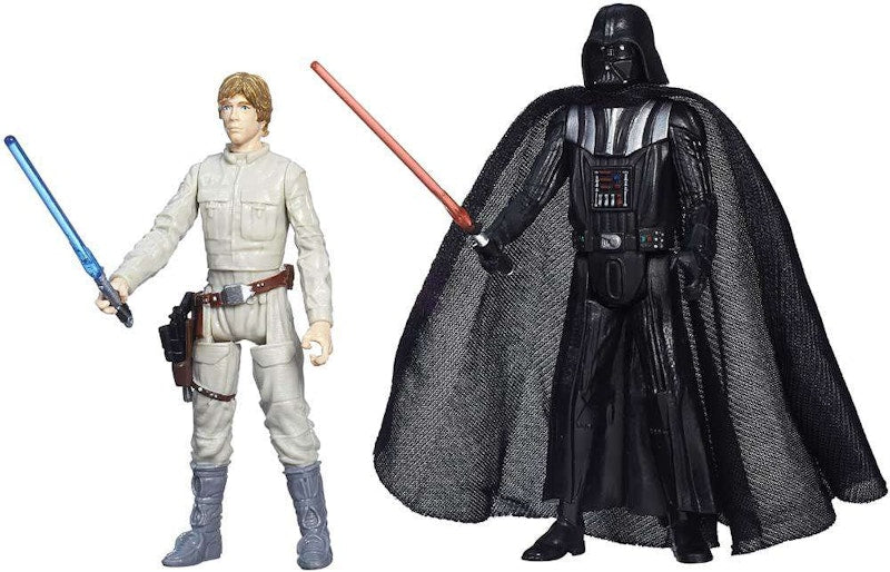 Hasbro Star Wars Mission Series Luke Skywalker & Darth Vader Action Figure (2-Pack)