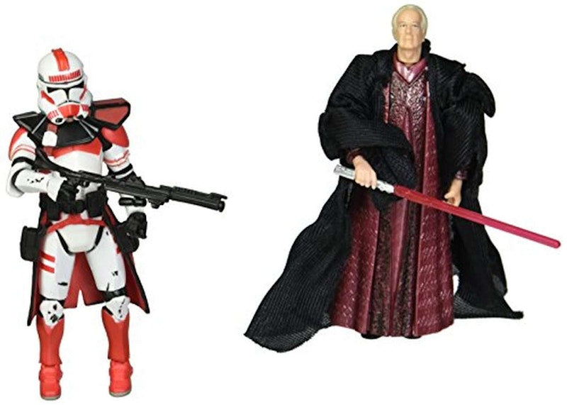 Hasbro Star Wars Order 66 Emperor Palpatine & Commander Thire Target Exclusive Action Figure (2-Pack)