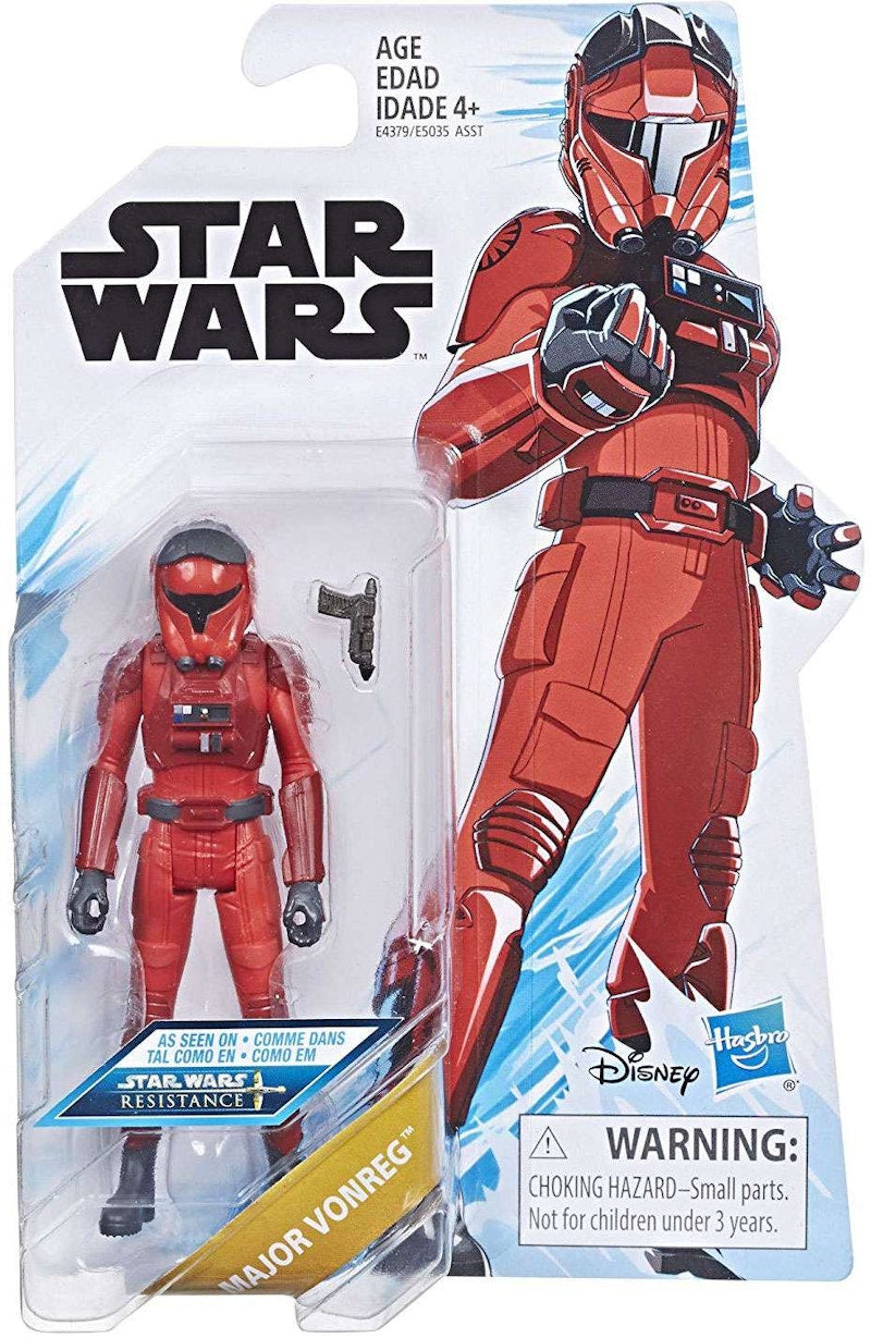Hasbro Star Wars Resistance Major Vonreg Action Figure