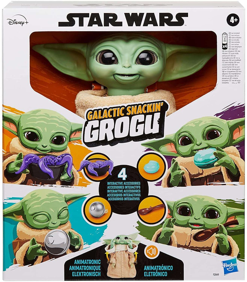 Hasbro Star Wars The Mandalorian Galactic Snackin' Grogu Animatronic Action Figure