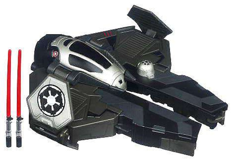 Hasbro Star Wars Transformers 2012 Class I Darth Vader to Sith Starfighter Action Figure