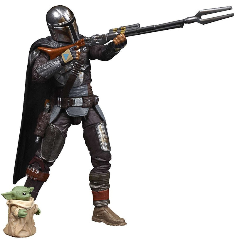 Hasbro Star Wars Vintage Collection Din Djarin (The Mandalorian) with The Child! Exclusive Exclusive Action Figure