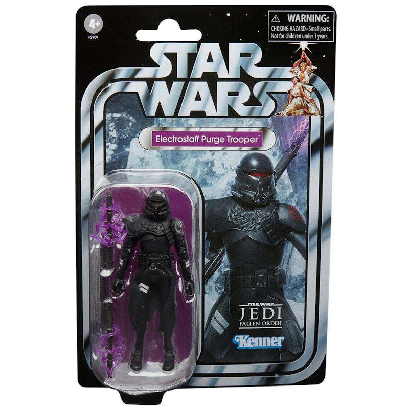 Hasbro Star Wars Vintage Collection Electrostaff Purge Trooper Entertainment Earth Exclusive Action Figure