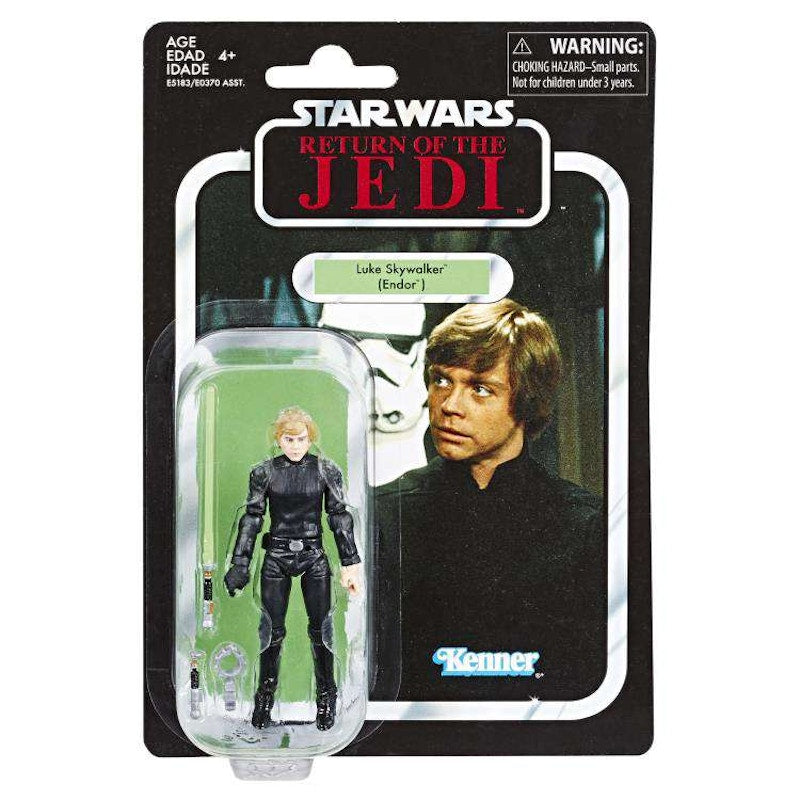 Hasbro Star Wars Vintage Collection Luke Skywalker Endor Action Figure