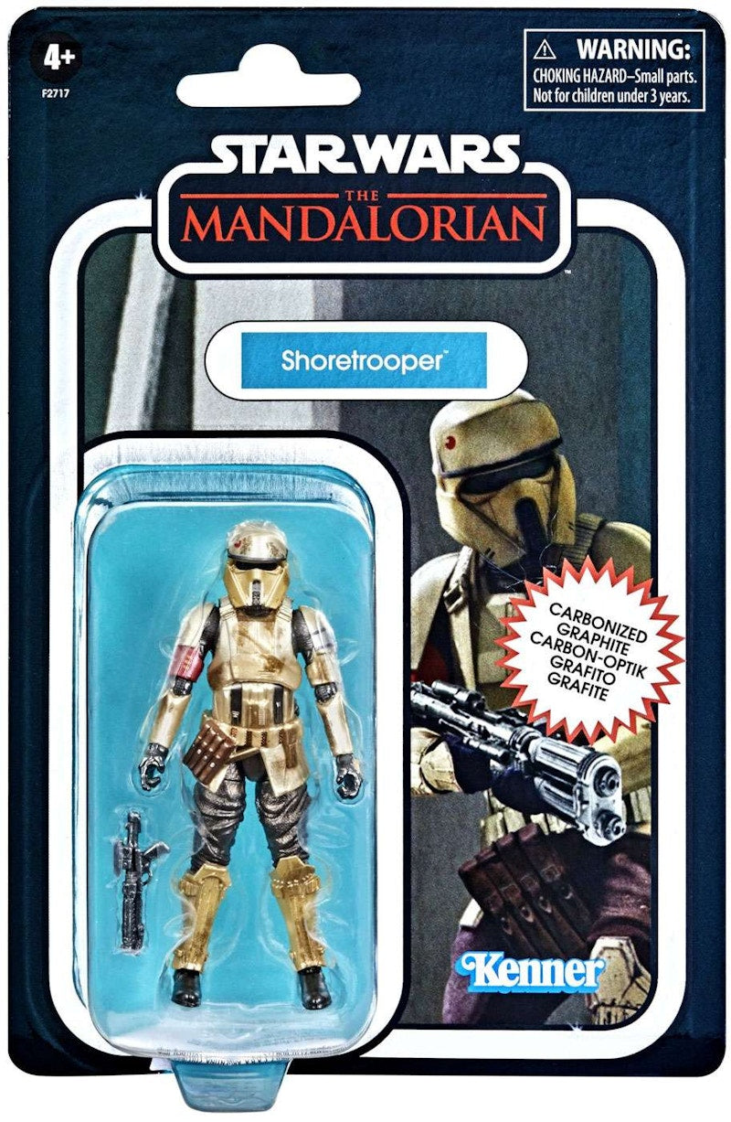 Hasbro Star Wars Vintage Collection Shoretrooper Carbonized Exclusive Exclusive Action Figure