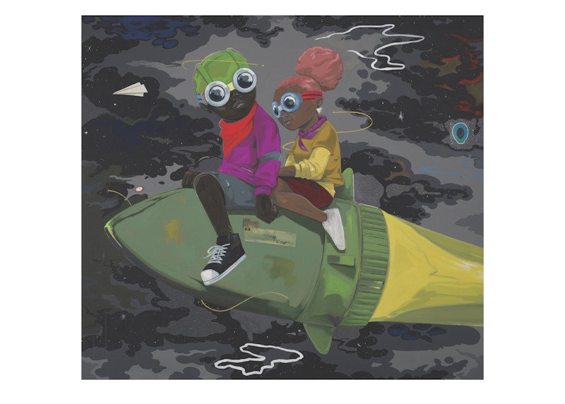 Hebru Brantley Finally Some Alone Time Print (Signed, Edition of 155)