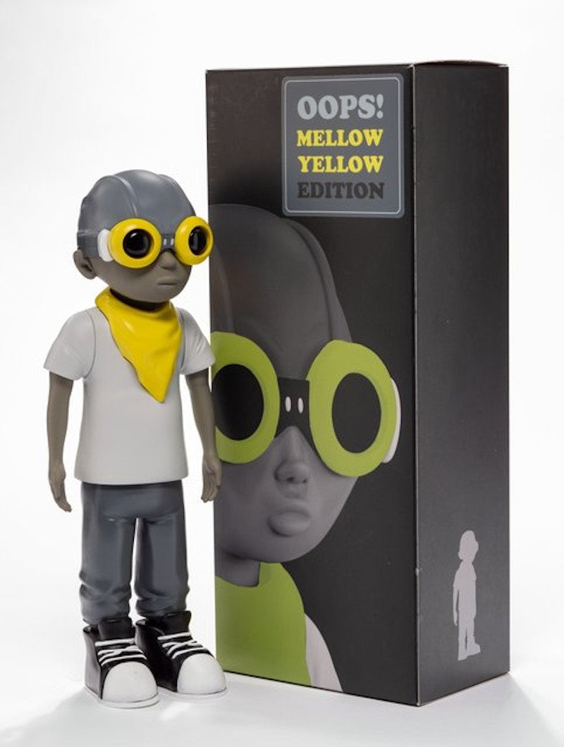 Hebru Brantley Flyboy Oops! Mellow Yellow Edition Vinyl Figure Multi
