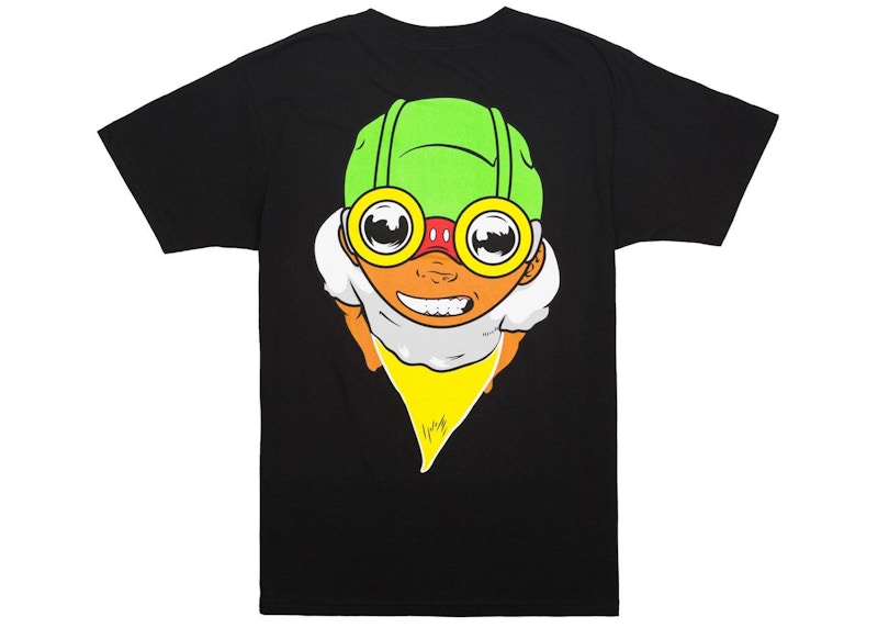 Hebru Brantley x BAIT Fly Boy Tee Black