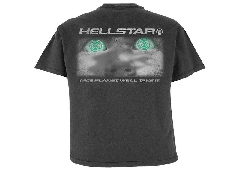Hellstar Attacks T-Shirt Black