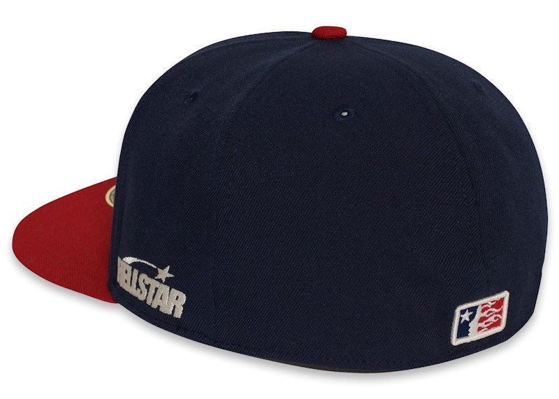 Hellstar Baseball Fitted Hat Navy