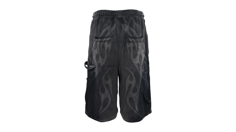 Hellstar Carpenter Laser Shorts Black