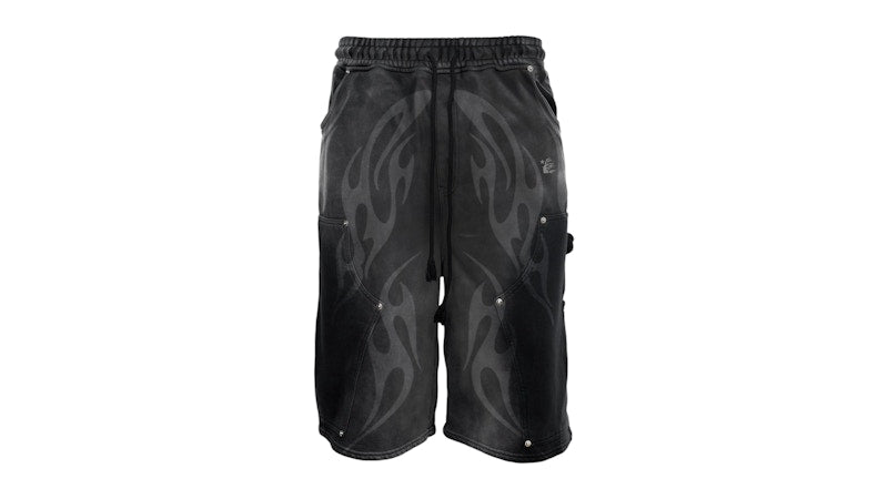 Hellstar Carpenter Laser Shorts Black