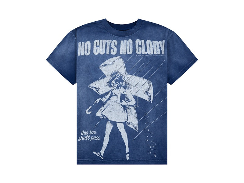 Hellstar Carry Your Cross Tee Navy