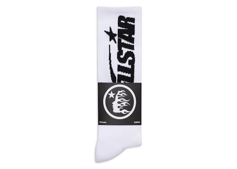 Hellstar Classic Socks (2-Pack) Black/White
