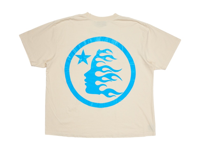 Hellstar Classic T-shirt (Gel Print) White/Blue