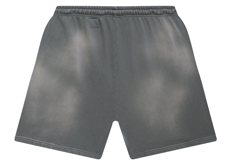 Hellstar Flame Shorts Grey