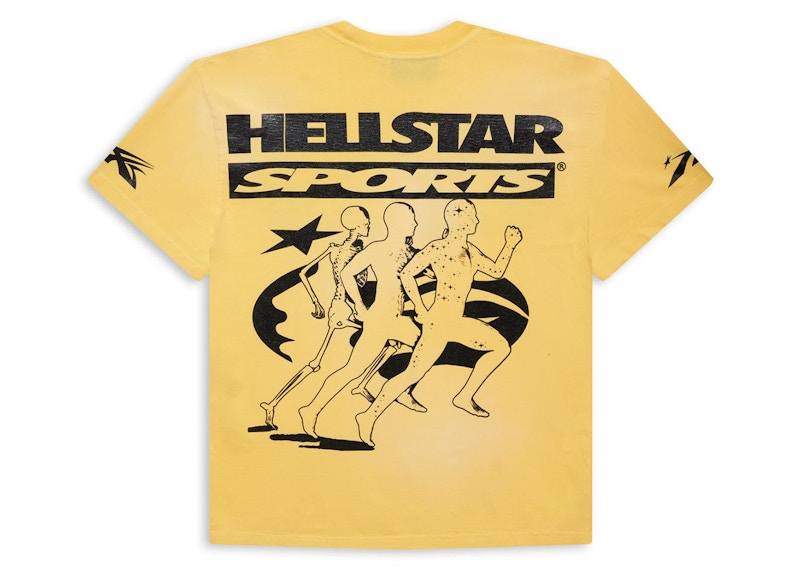 Hellstar Marathon T-shirt Yellow