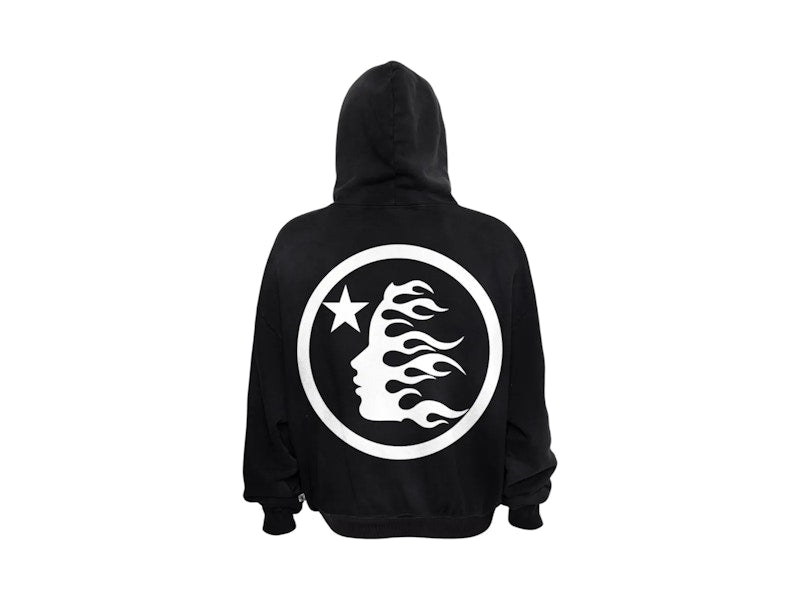 Hellstar No Guts No Glory Hoodie Black/White