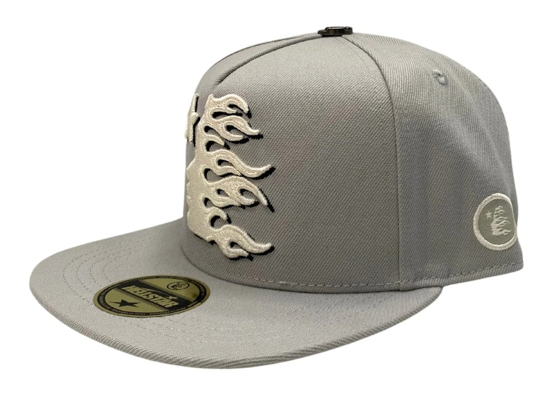 Hellstar OG Logo Fitted 59Fifty Hat Grey