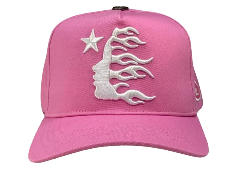 Hellstar OG Logo Snapback Hat Pink