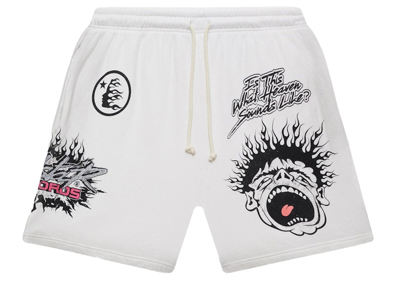 Hellstar Records Shorts White
