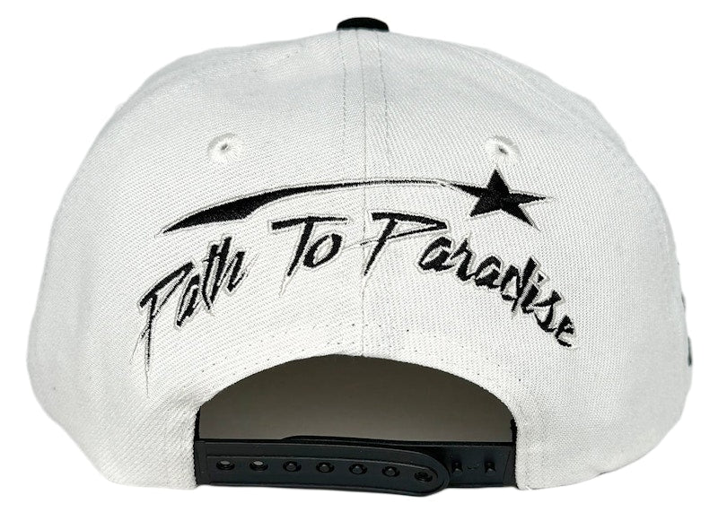 Hellstar Shark Teeth Snapback Off White/Black