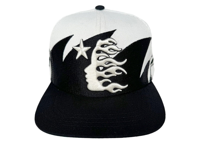 Hellstar Shark Teeth Snapback Off White/Black