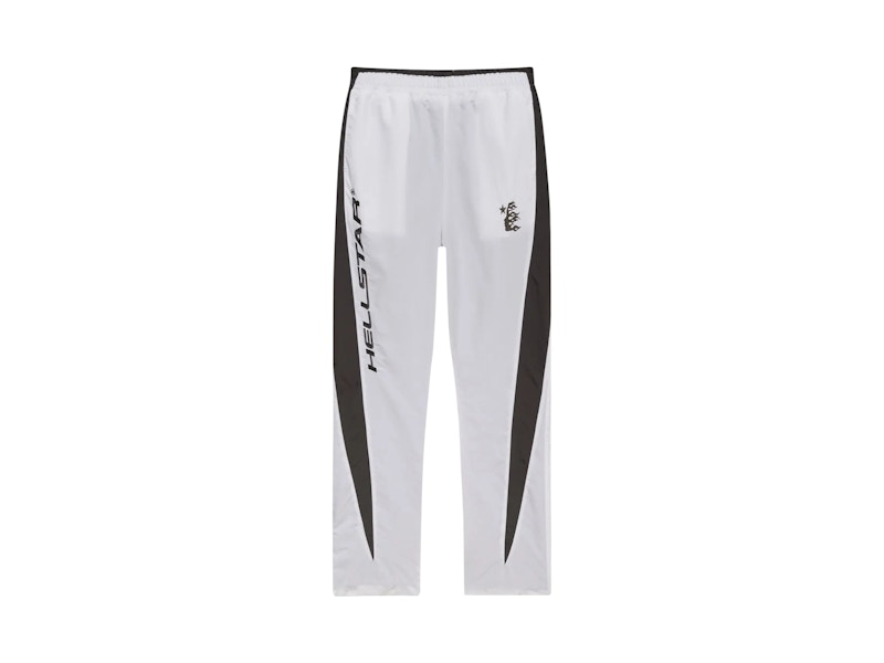 Hellstar Side Stripe Track Pant White