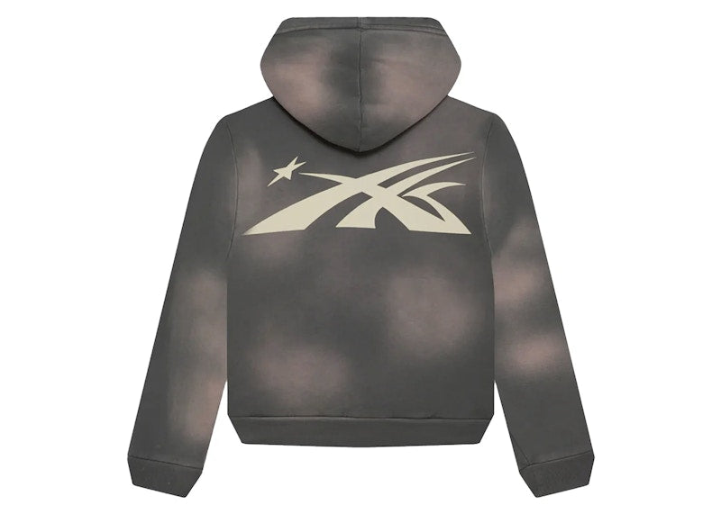Hellstar Studios Zip Hoodie Gray