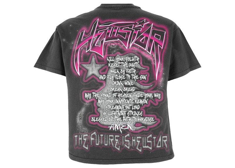 Hellstar The Future T-Shirt Black/Pink