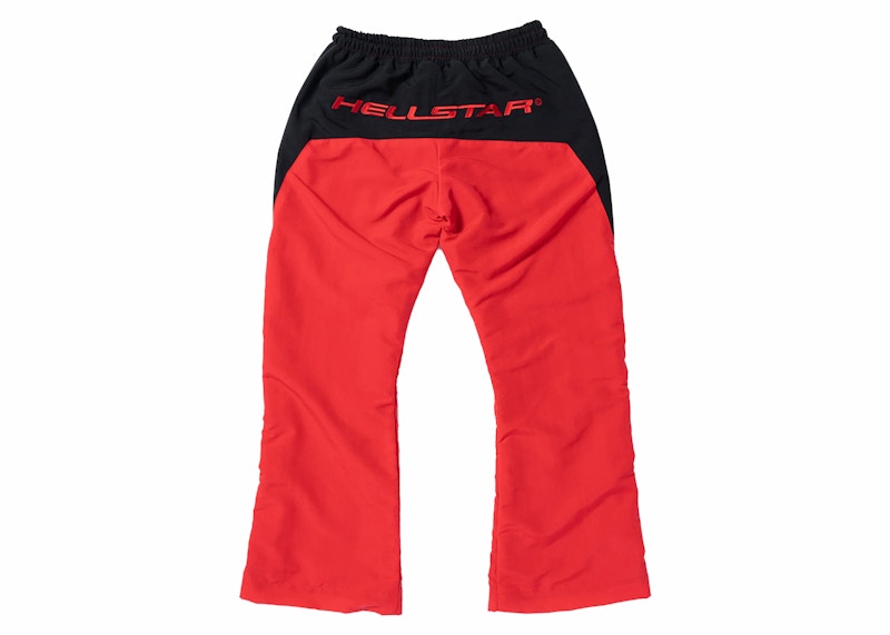 Hellstar Thriller Red Tracksuit Pants Red/Black