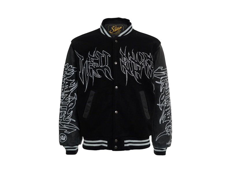 Hellstar Varsity Jacket Black