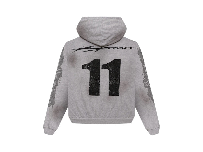 Hellstar Yoga Zip-Up Grey