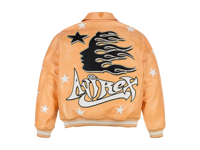 Hellstar x Avirex Jacket Orange