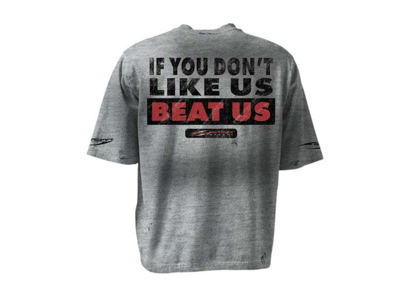 Hellstar x ESPN T-shirt Grey