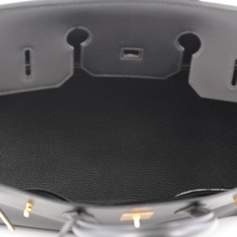 Hermes Birkin Box Calf 35 Black