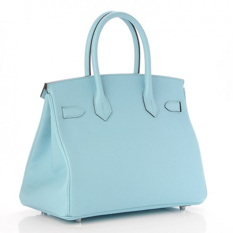 Hermes Birkin Epsom 30 Bleu Atoll