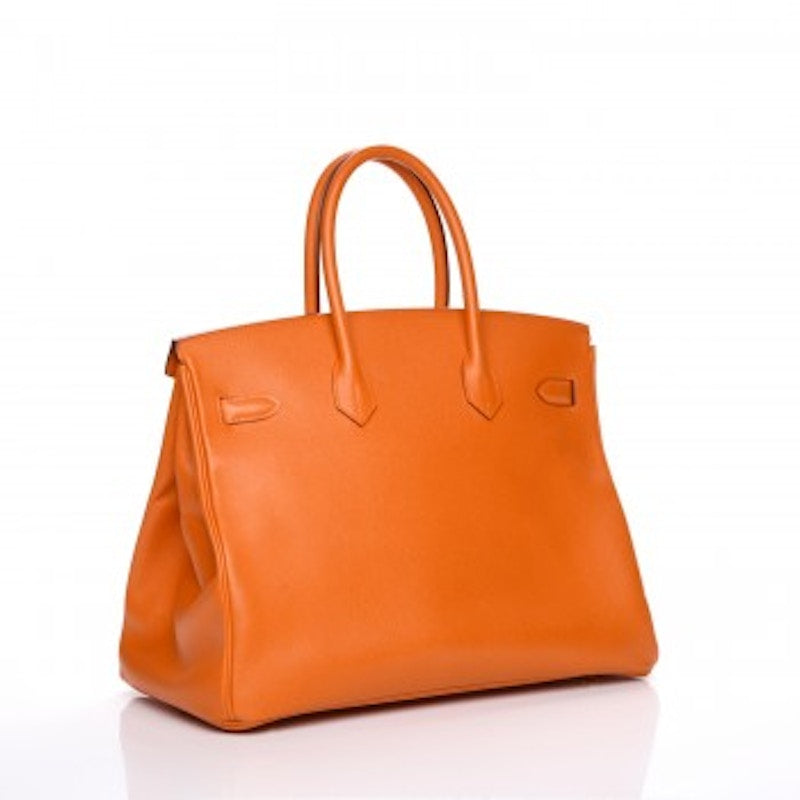 Hermes Birkin Epsom Gold 35 Orange