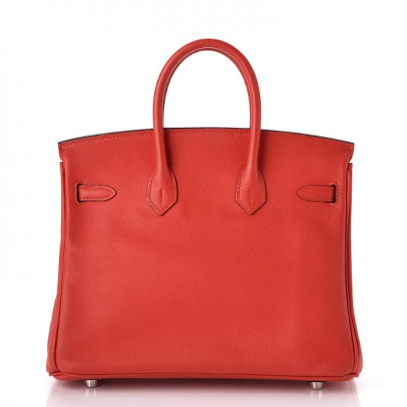 Hermes Birkin Swift 25 Rouge Tomate