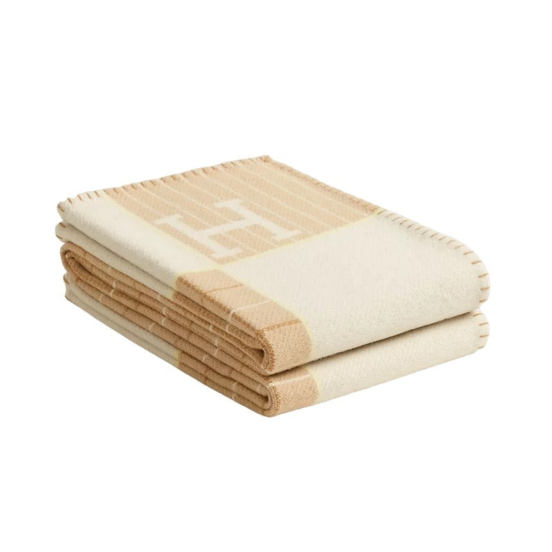 Hermes Blanket Avalon Cabriole Biscuit